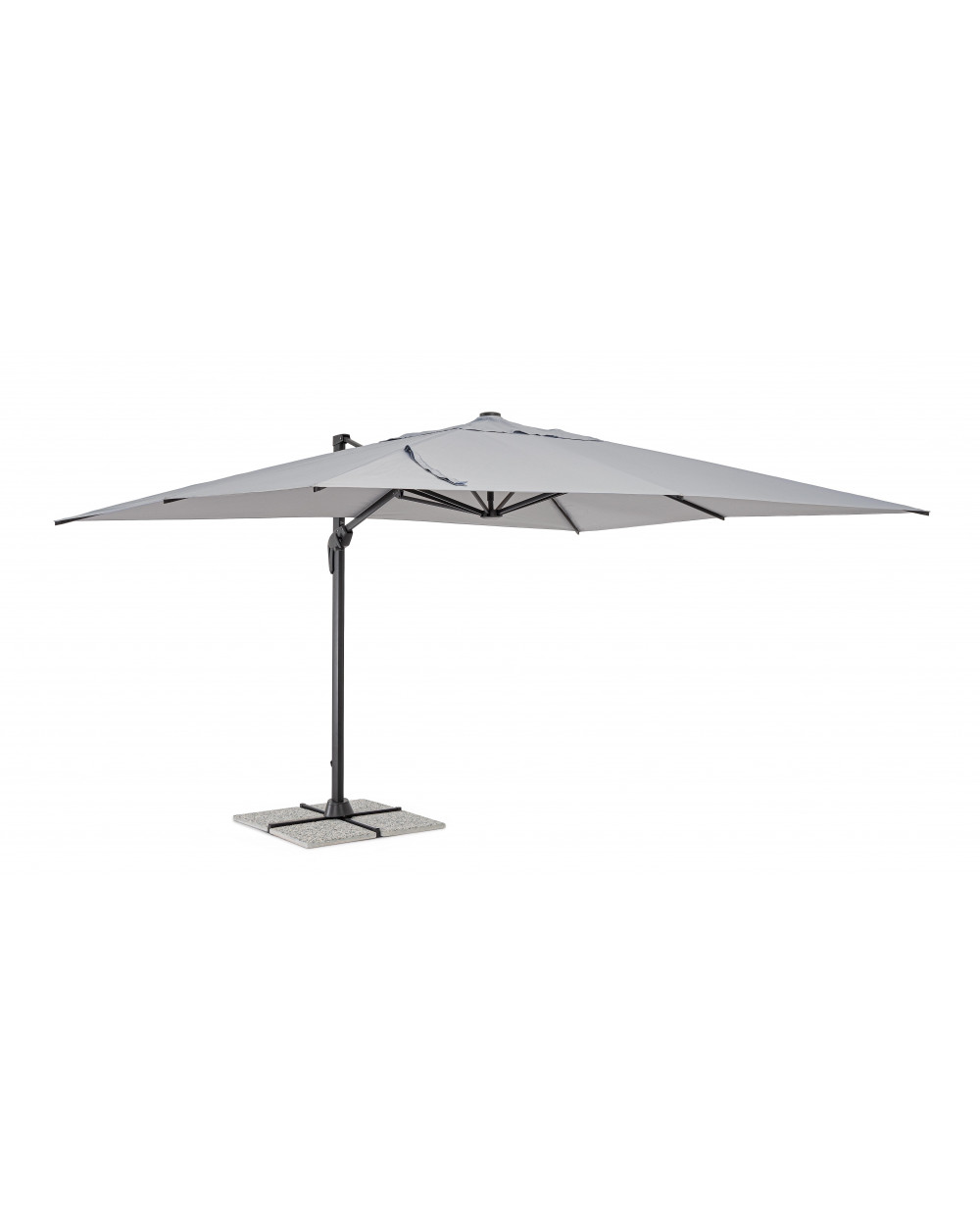 Vega Parasol 3mx3m Light Grey