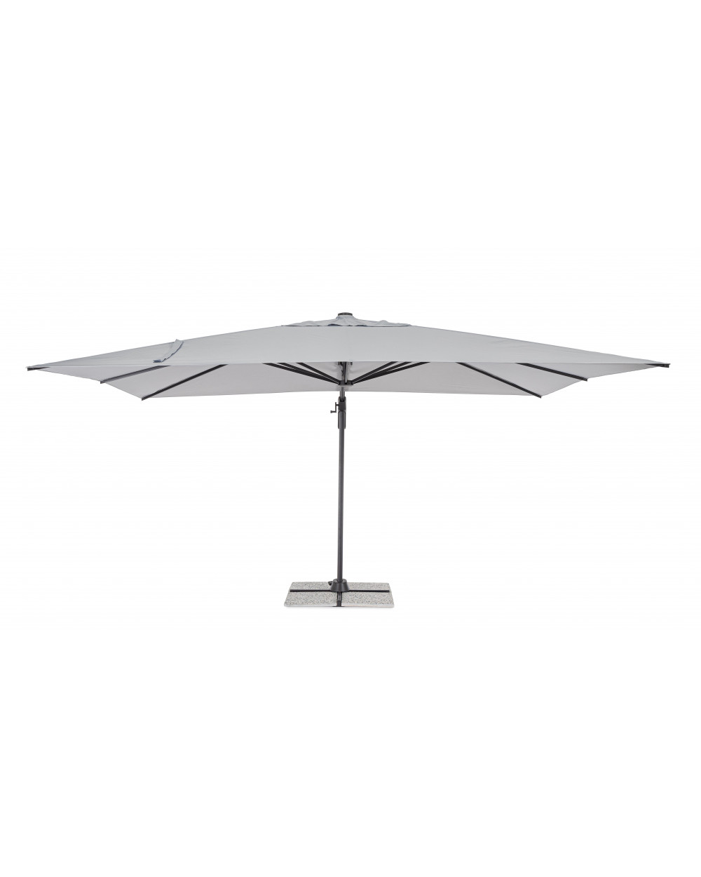 Vega Parasol 3mx3m Light Grey