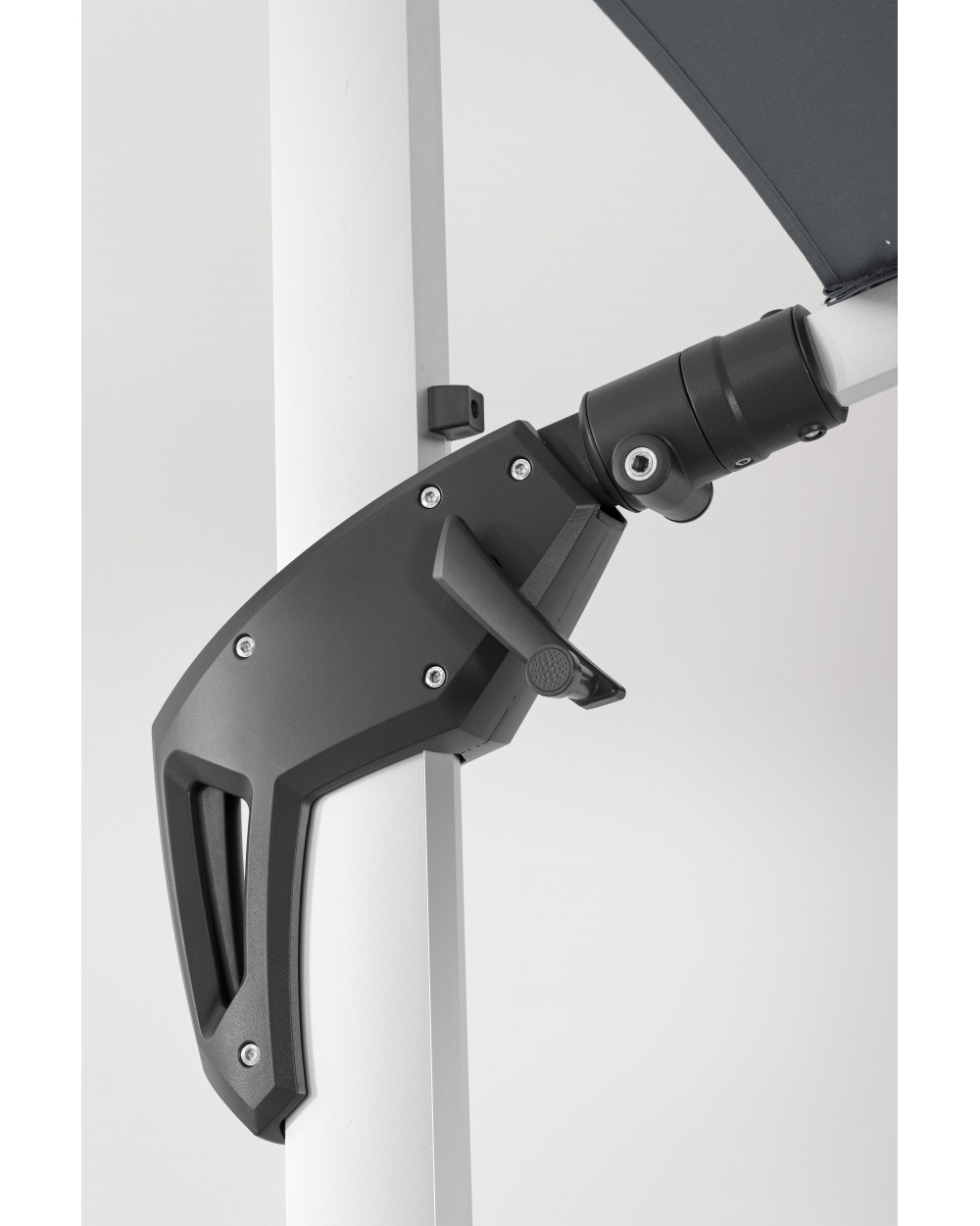 Aries Parasol 4mx4m Dark Grey