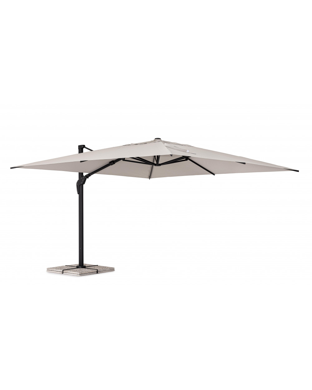 Aries Parasol 4mx3m Natural