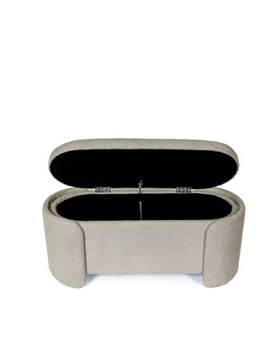 Bernice Ottoman Taupe