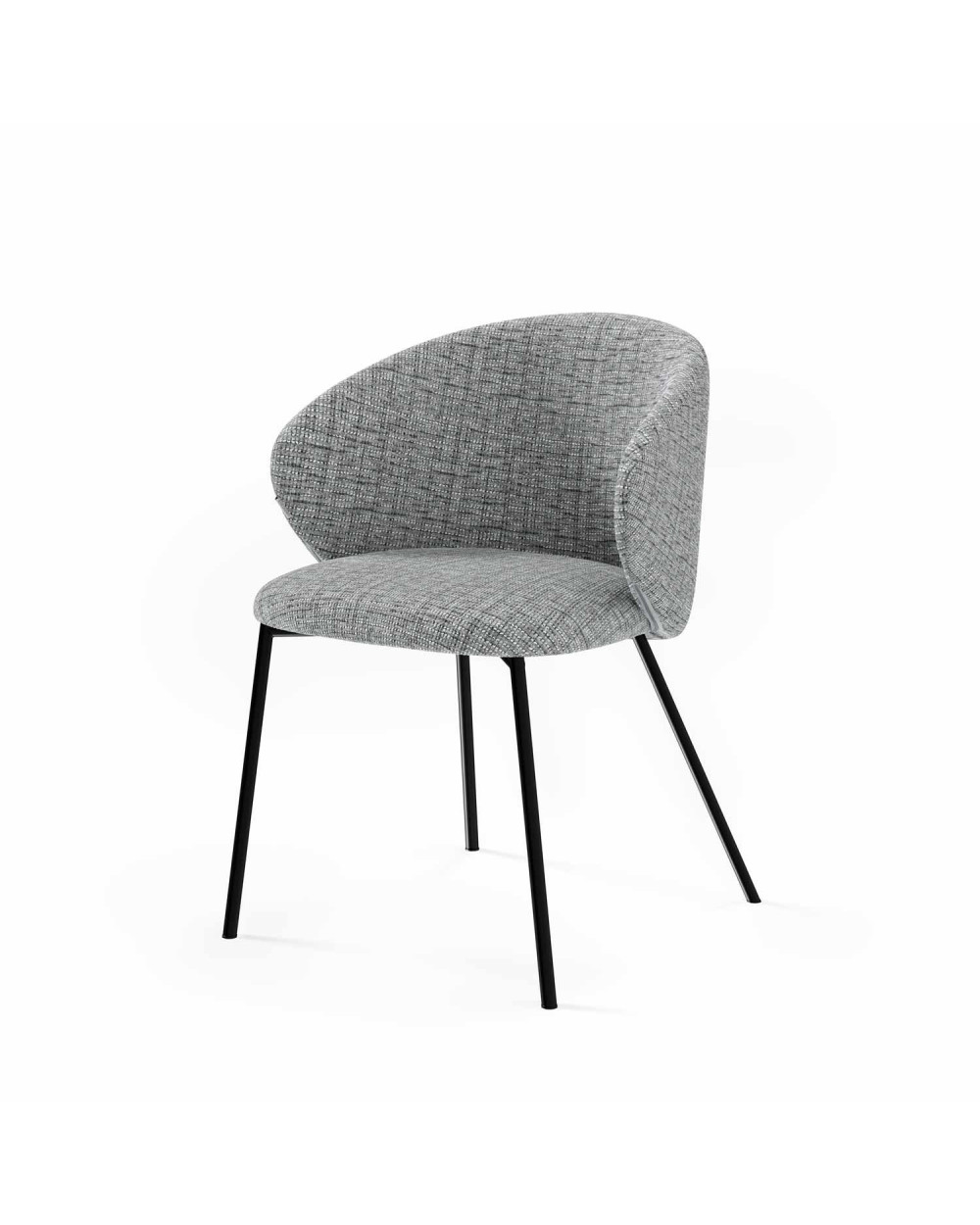 Merida Dining Chair in Grey