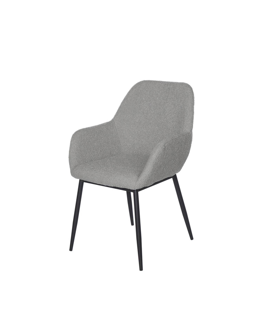 Mia Dining Chair in Light Grey