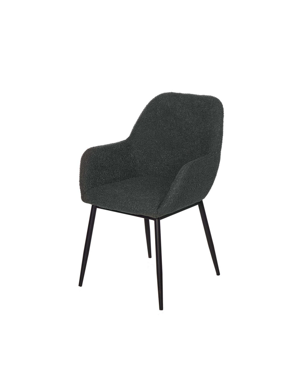 Mia Dining Chair in Dark Grey