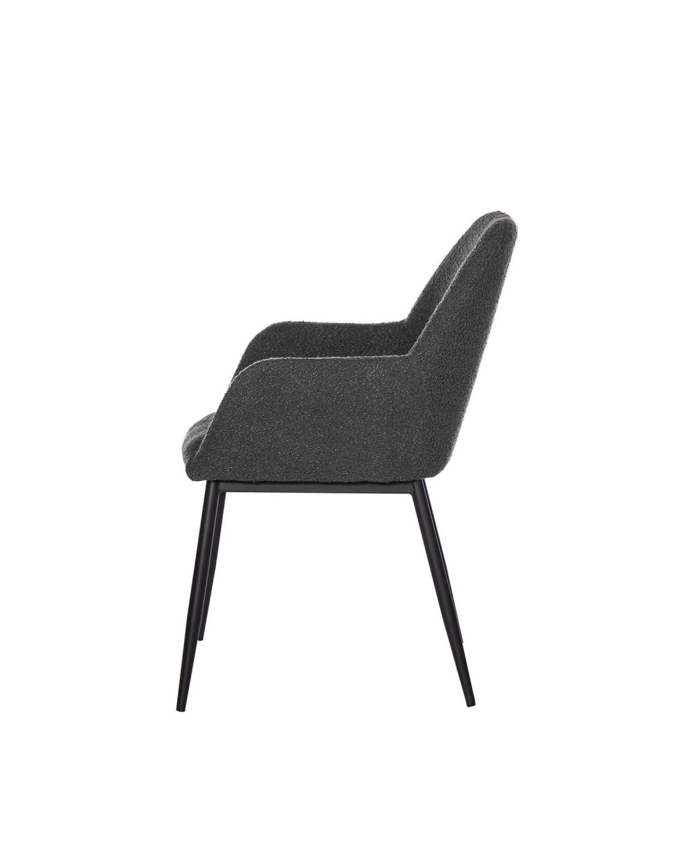 Mia Dining Chair in Dark Grey
