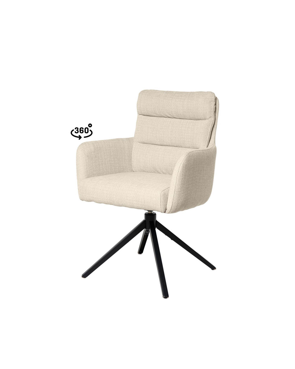 Lisette Dining Chair in Beige